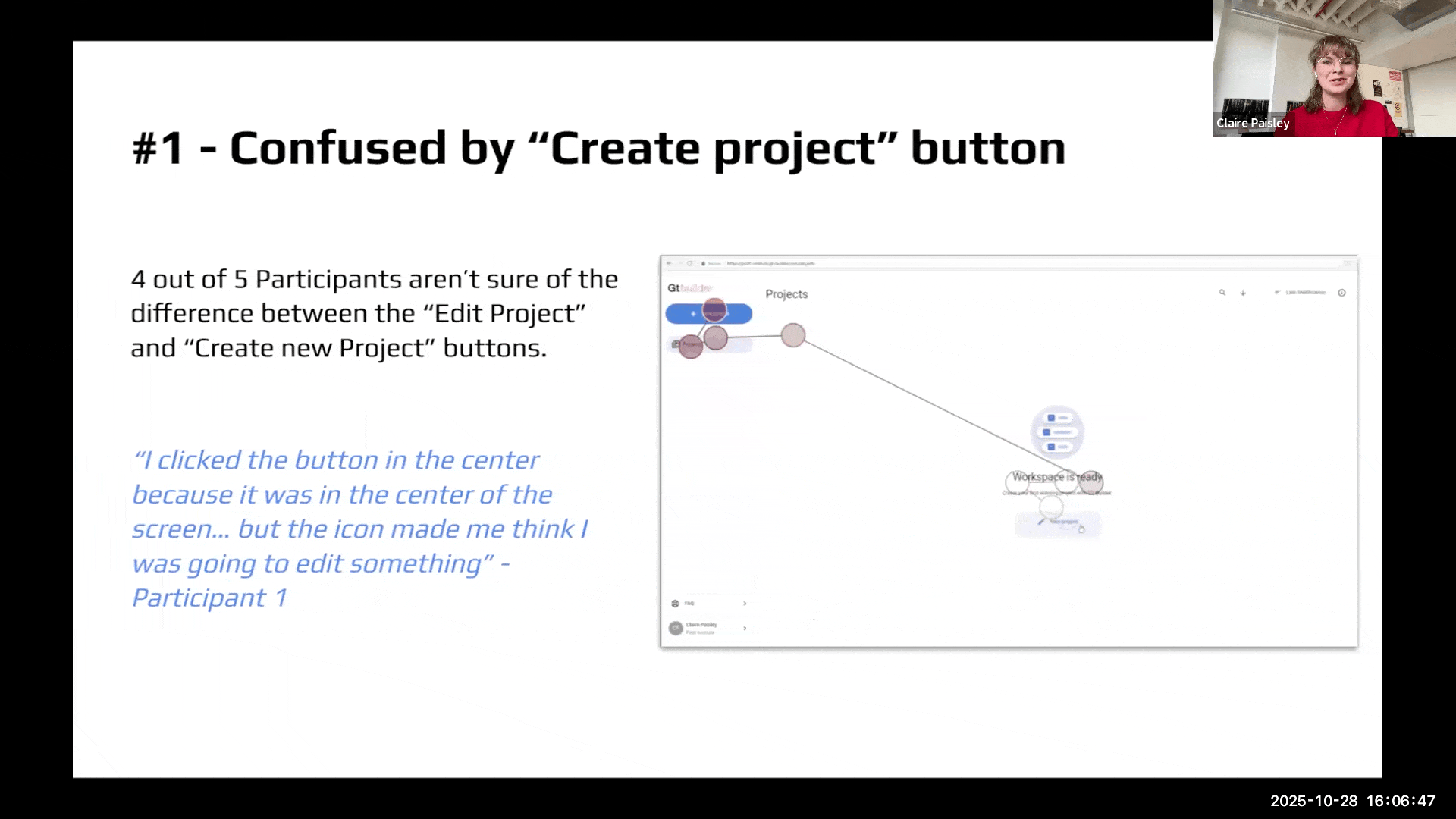 Slides from the final presentation to Gutenberg Technology.