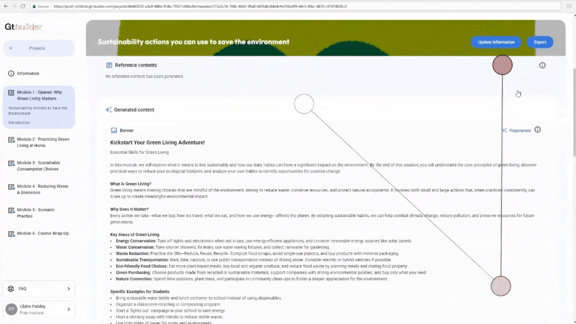 Eye-tracking recording showing a participant backtracking to search for a save confirmation